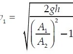 Persamaan Penerapan Asas Bernoulli 2